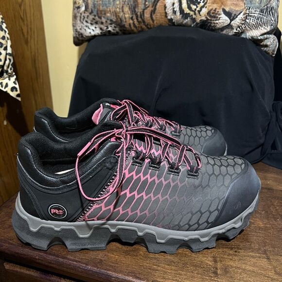 WOMEN'S TIMBERLAND PRO® POWERTRAIN SPORT ALLOY TOE WORK SNEAKER - Picture 2 of 6